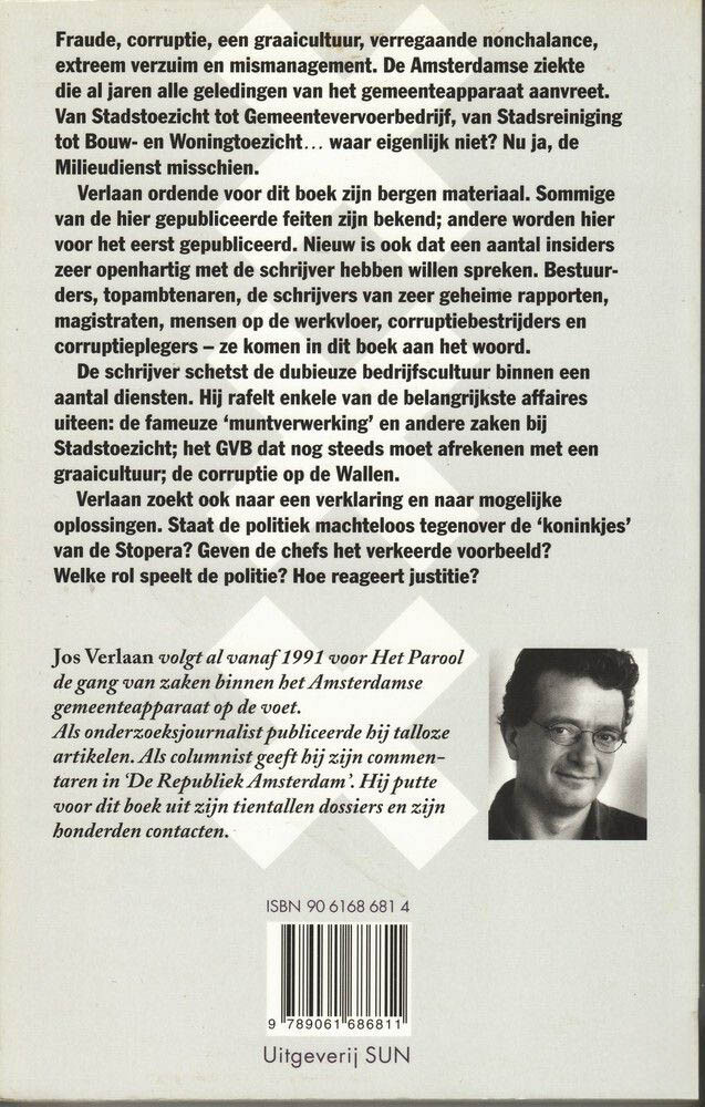 CHAOS AAN DE AMSTEL achterkant