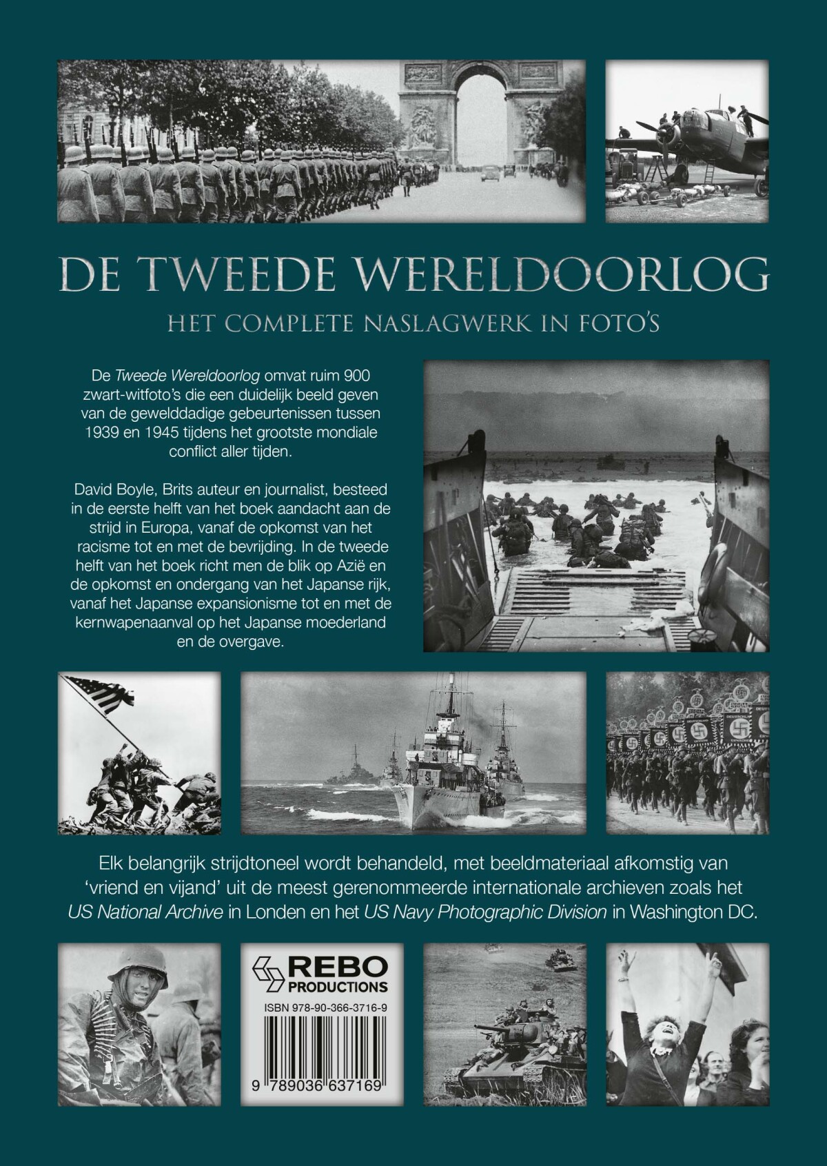 De Tweede Wereldoorlog achterkant