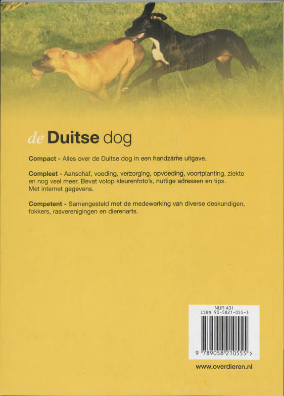 Duitse Dog achterkant