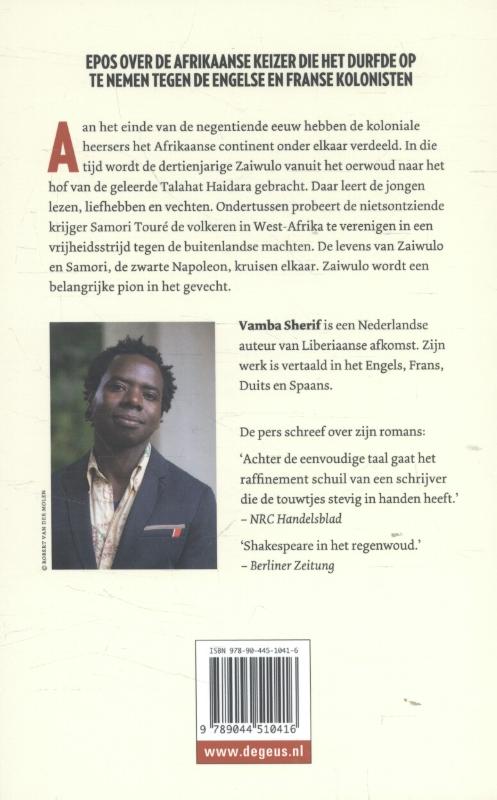 De zwarte Napoleon De zwarte Napoleon achterkant