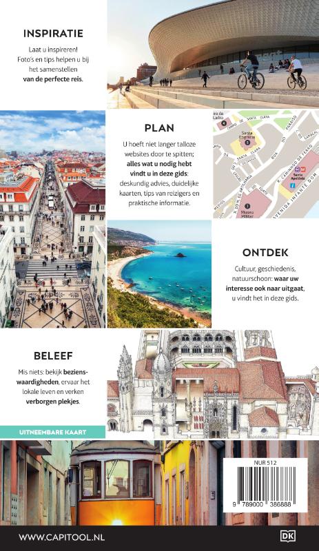 Lissabon / Capitool reisgidsen achterkant