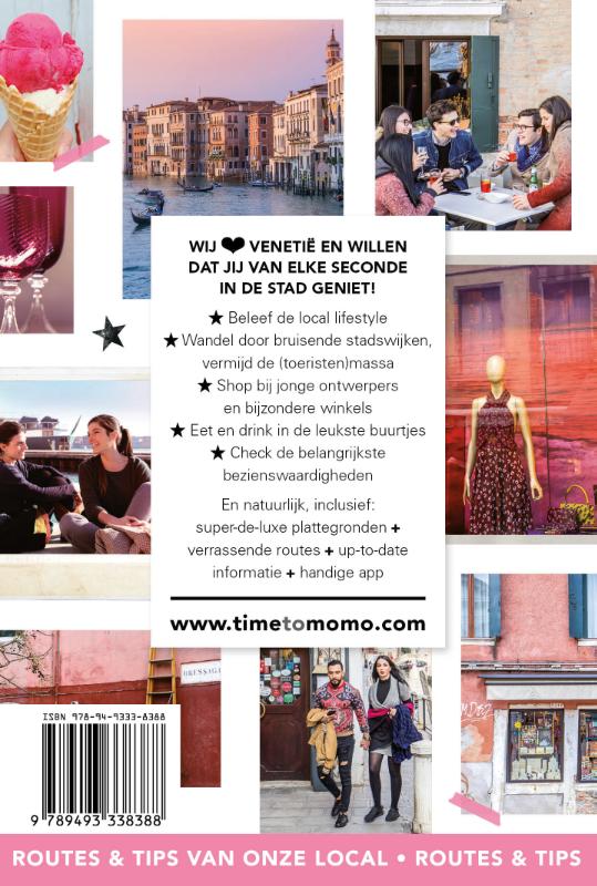 Venetië / time to momo achterkant