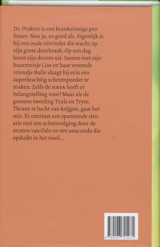 Dr. Proktors Schetenpoeder Dr. Proktors Schetenpoeder achterkant