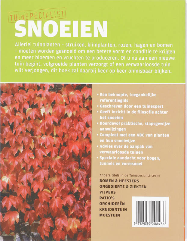 Snoeien / Tuinspecialist achterkant