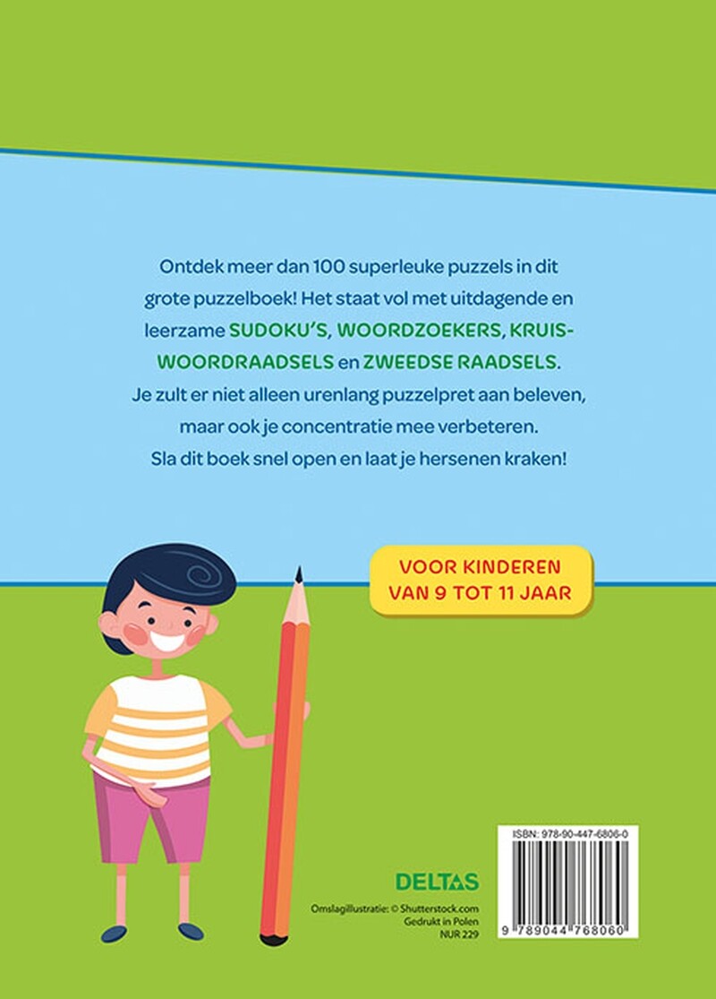 Maxi puzzelpret (9-11 j.) achterkant