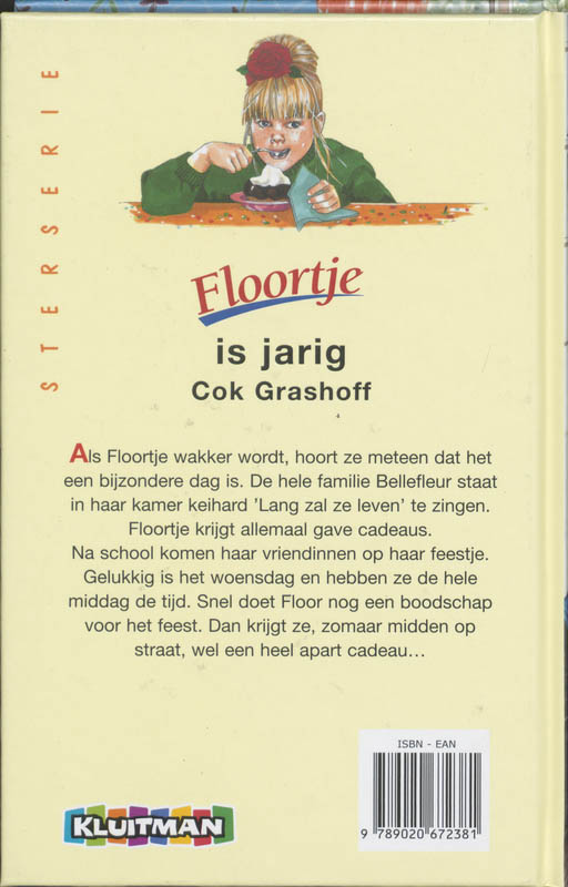 Floortje is jarig achterkant