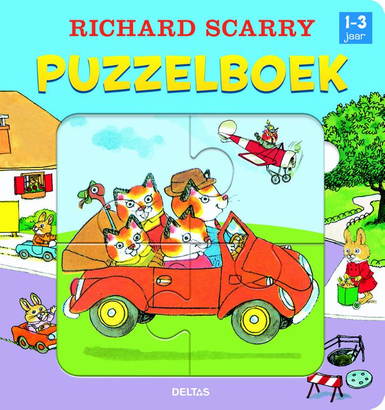 Richard Scarry - Puzzelboek