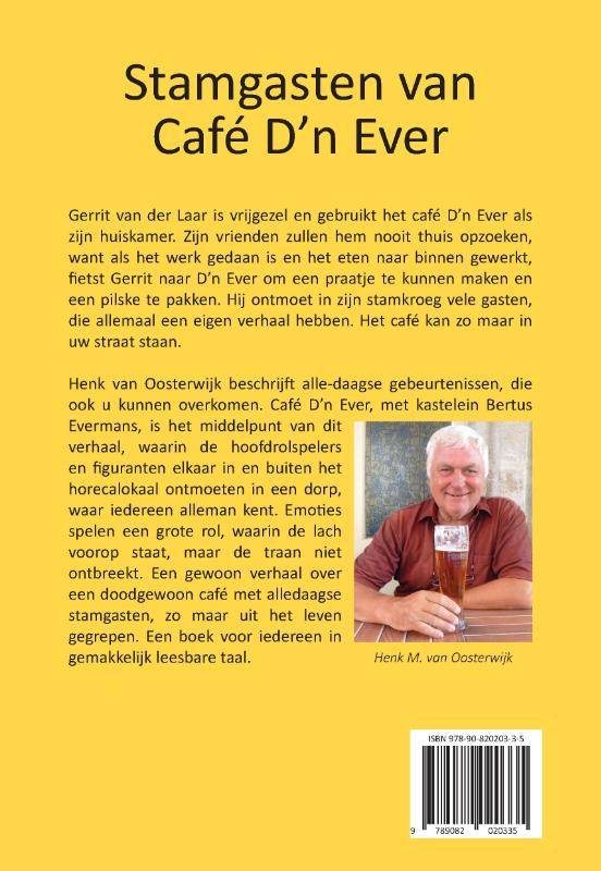 Stamgasten van café D'n Ever achterkant