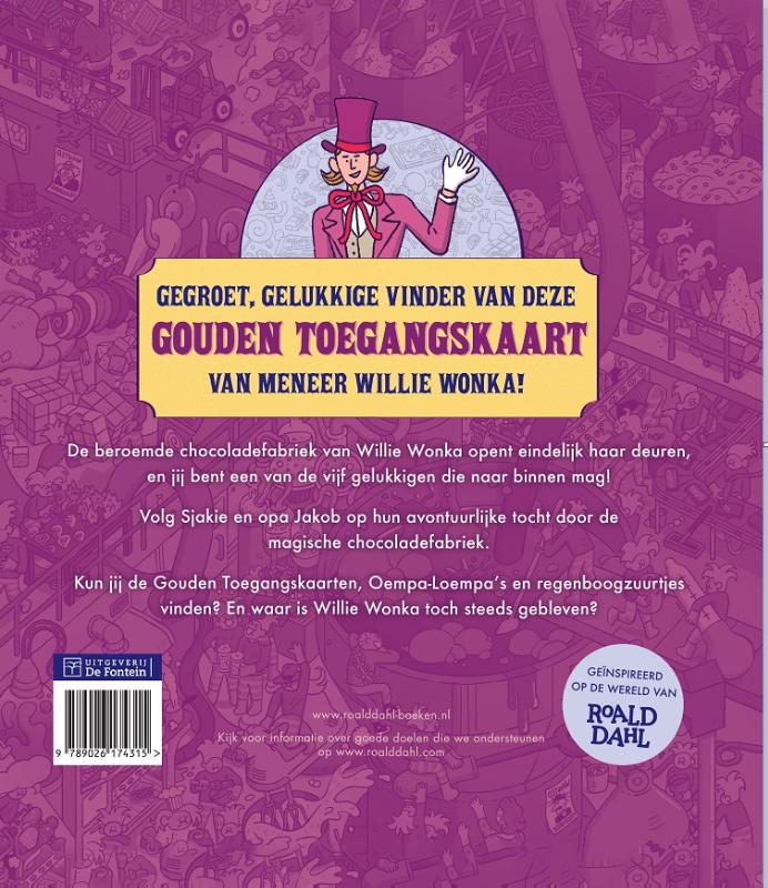 Waar is Wonka? achterkant