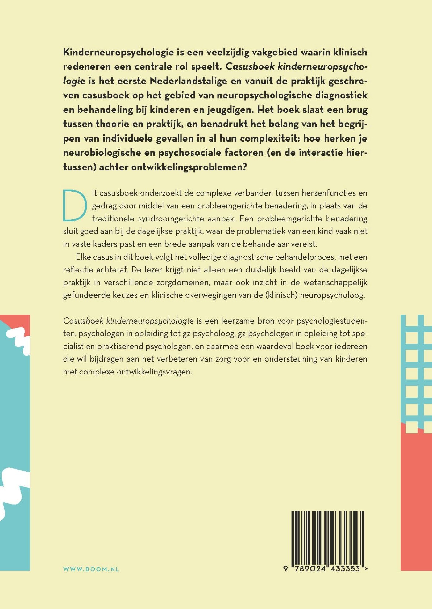 Casusboek kinderneuropsychologie achterkant