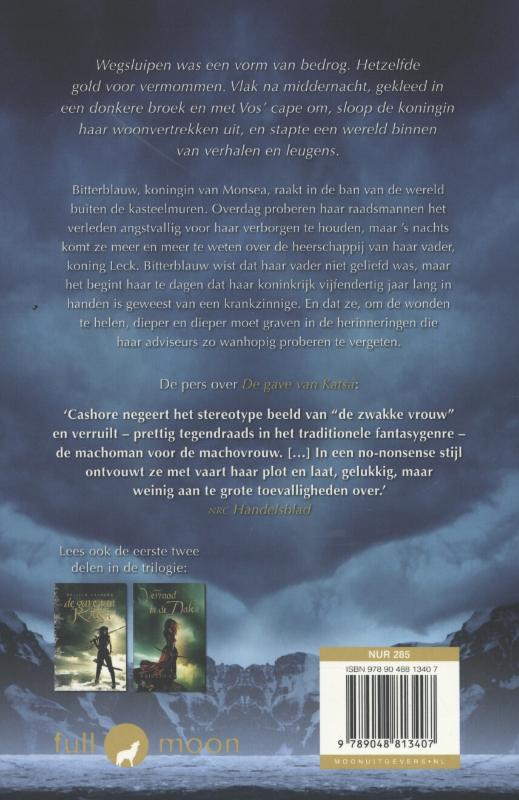 Bitterblauw / The seven kingdoms / 3 achterkant