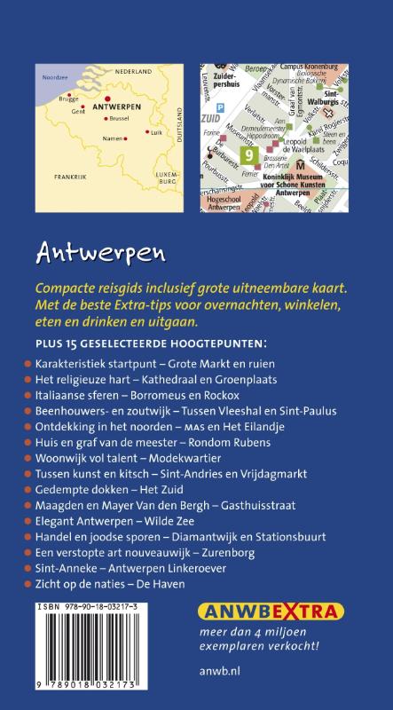 Antwerpen / ANWB extra achterkant