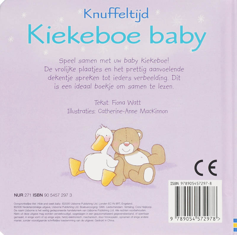 Kiekeboe Baby achterkant