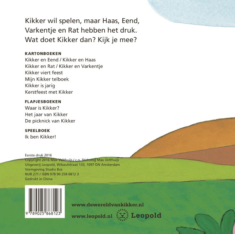 Wat doe je, Kikker? achterkant