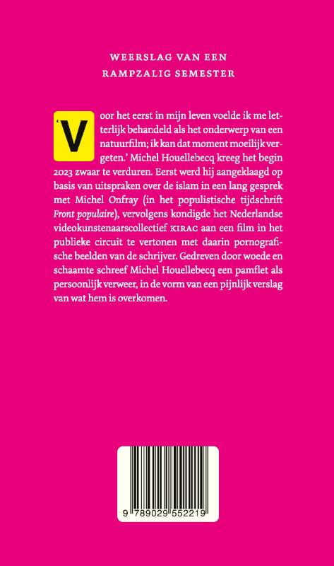 Een paar maanden van mijn leven achterkant