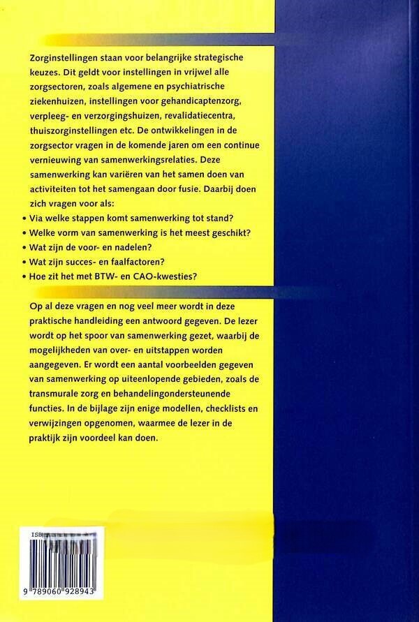 Stappen in samenwerking achterkant