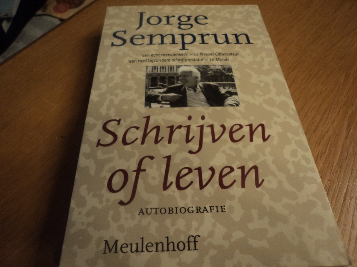Schrijven of leven