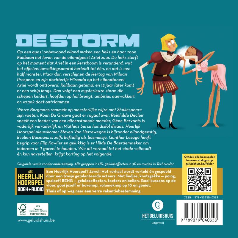 De storm / Heerlijk Hoorspel / 11 De storm / Heerlijk Hoorspel / 11 achterkant