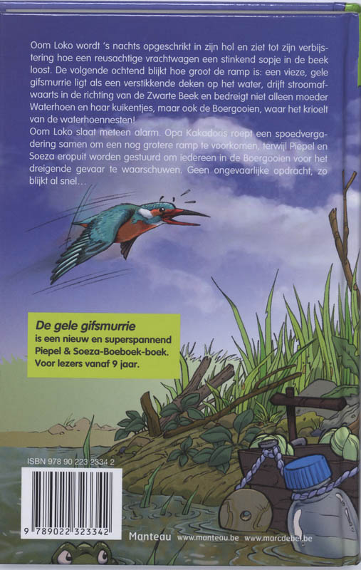 De gele gifsmurrie / Boeboeks achterkant