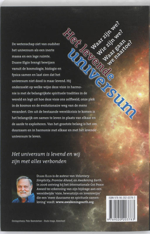 Het Levende Universum achterkant