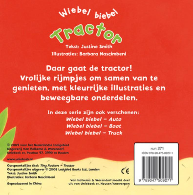 Wiebel Biebel Tractor achterkant