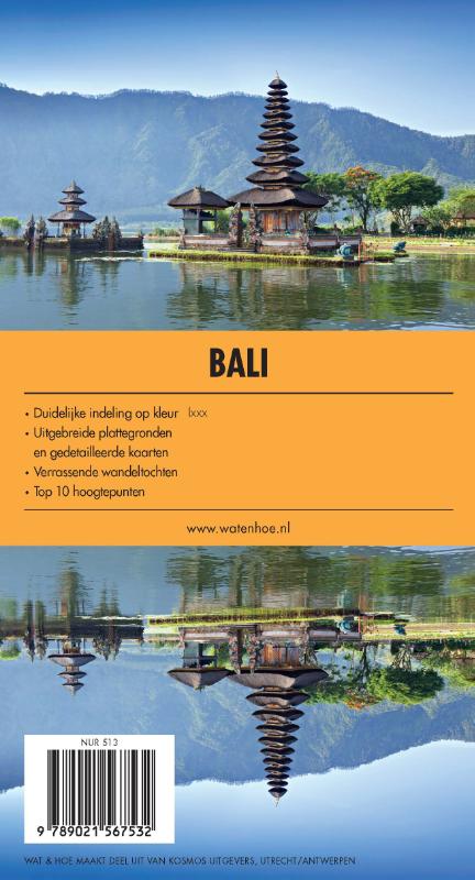 Bali / Wat & Hoe Reisgids achterkant