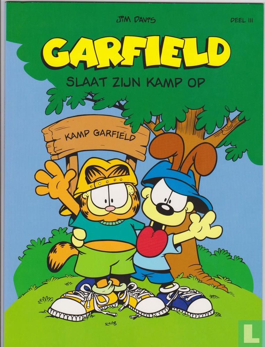 Garfield album 111. slaat zijn kamp op