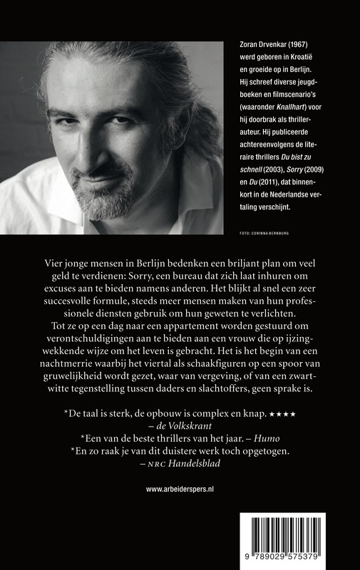 Sorry Sorry achterkant