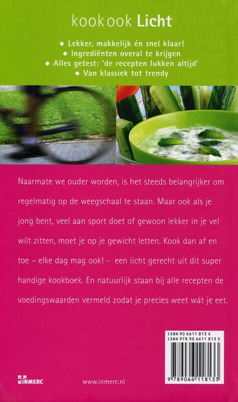 Licht / Kook ook achterkant