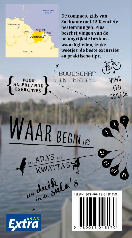 Suriname / ANWB Extra achterkant
