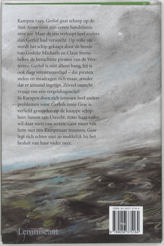 Gekaapt! achterkant