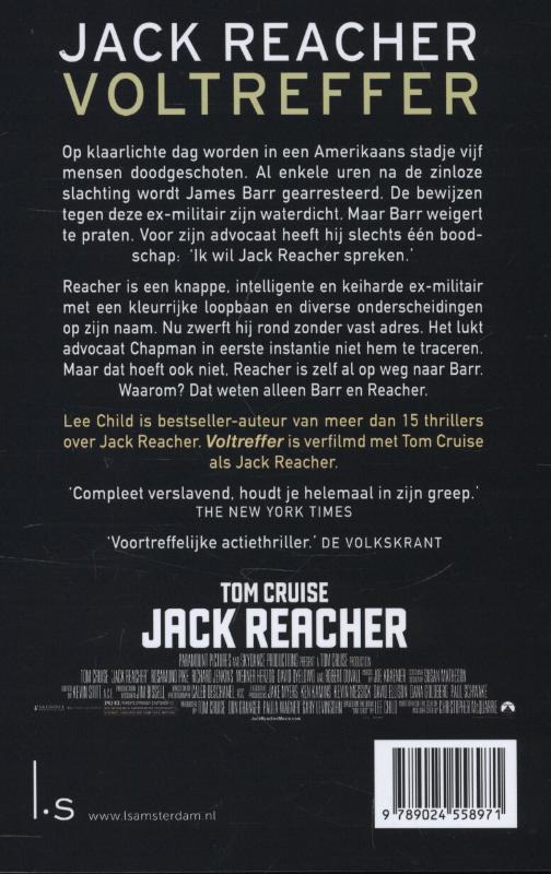 Jack Reacher 9 - Voltreffer achterkant