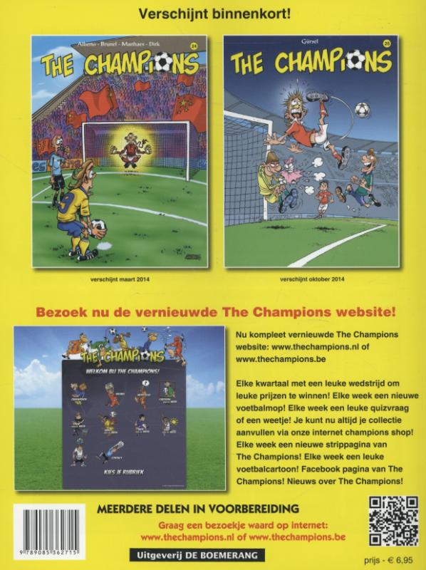 The Champions 23 - The Champions achterkant
