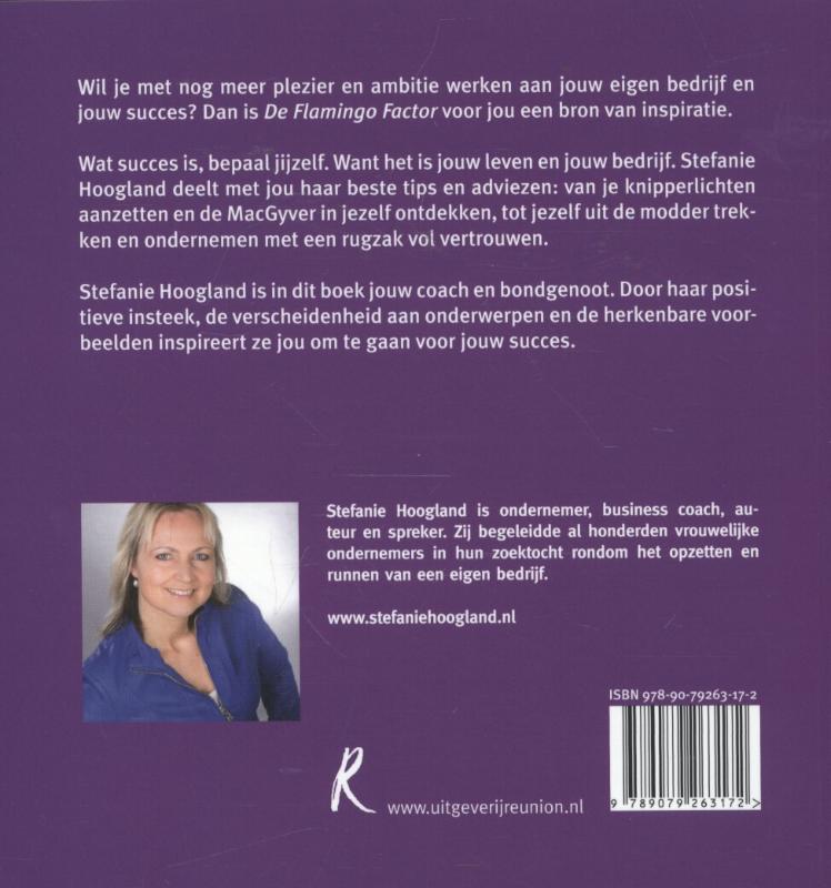 De flamingo factor De flamingo factor achterkant