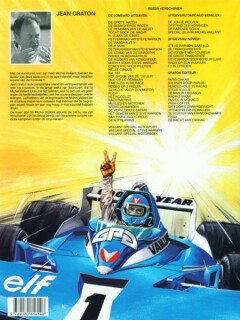 F 3000 / Michel Vaillant / 52 achterkant