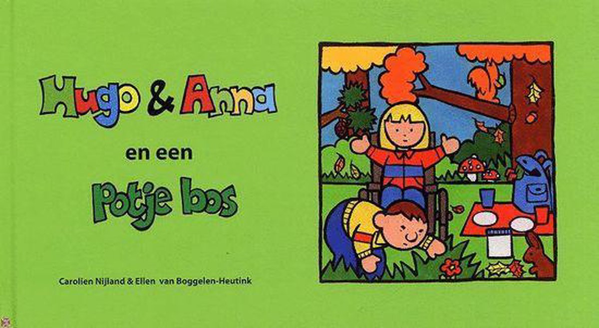 Hugo & Anna En Een Potje Bos (met gratis kleur en spellenboekje)