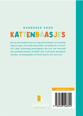 Handboek voor kattenbaasjes Handboek voor kattenbaasjes achterkant