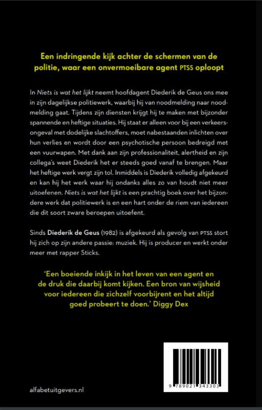 Niets is wat het lijkt achterkant