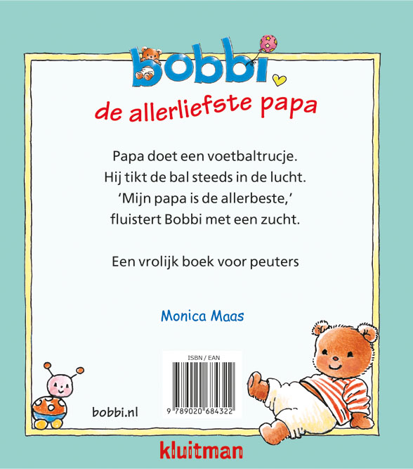 Bobbi de allerliefste papa / Bobbi achterkant