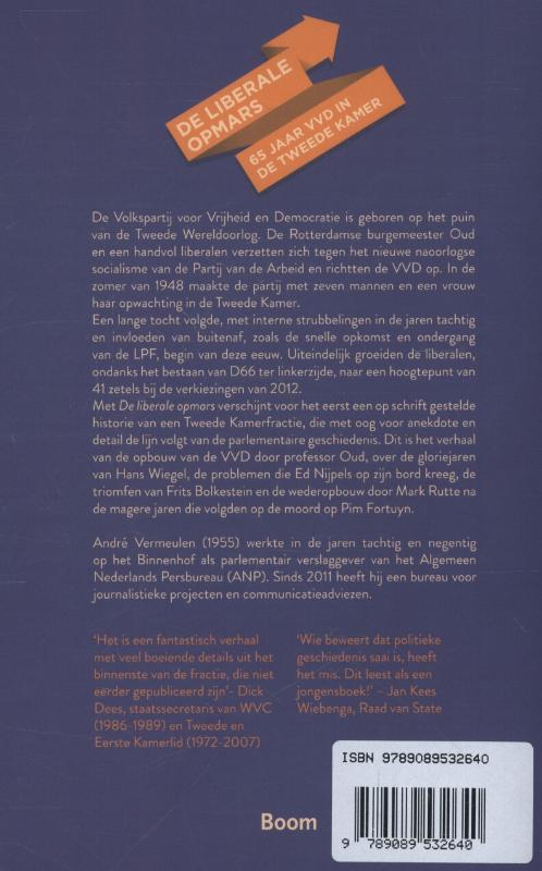 De liberale opmars De liberale opmars achterkant