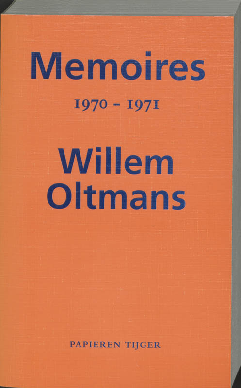 Memoires Willem Oltmans - Memoires 1970-1971