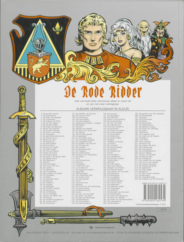 Zoon van de draak / De Rode Ridder / 130 achterkant