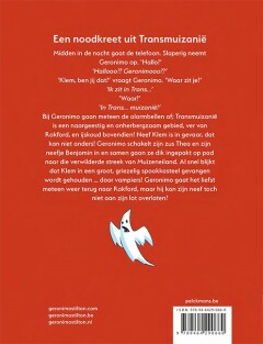Een noodkreet uit Transmuizanië / Geronimo Stilton-reeks / 2 achterkant