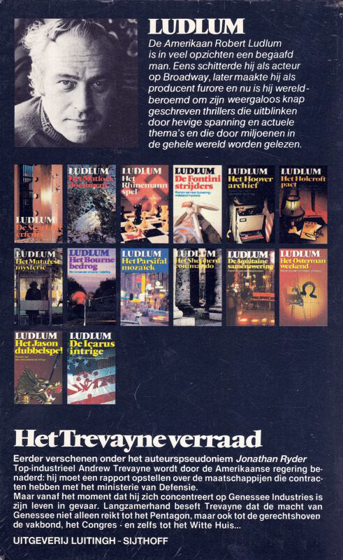 Het Trevayne verraad achterkant