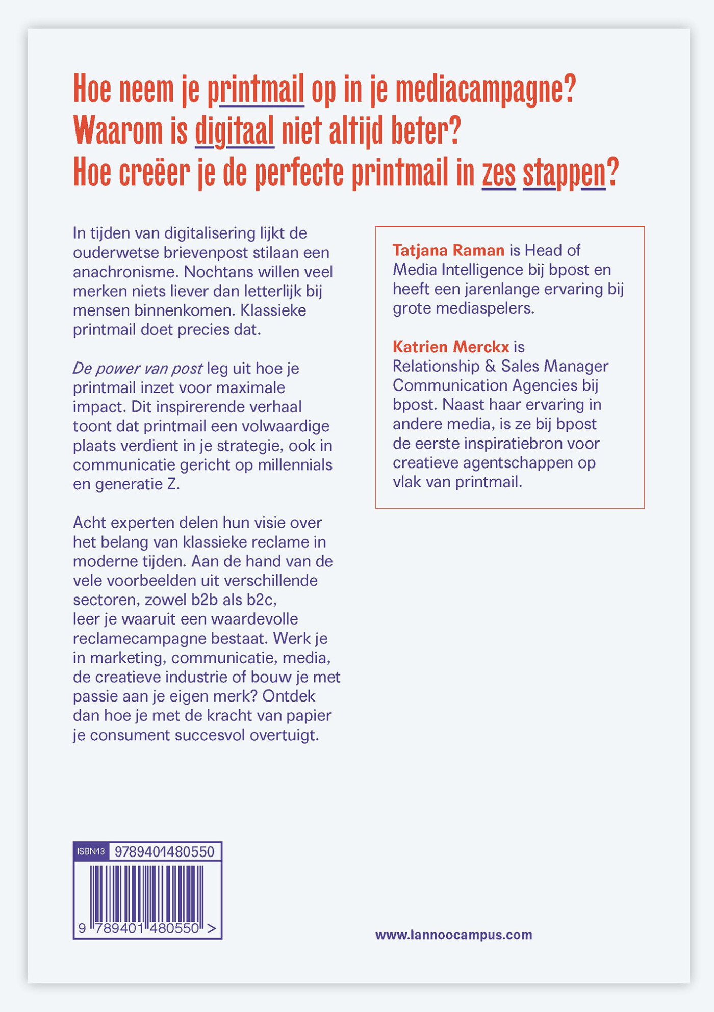 De power van post achterkant