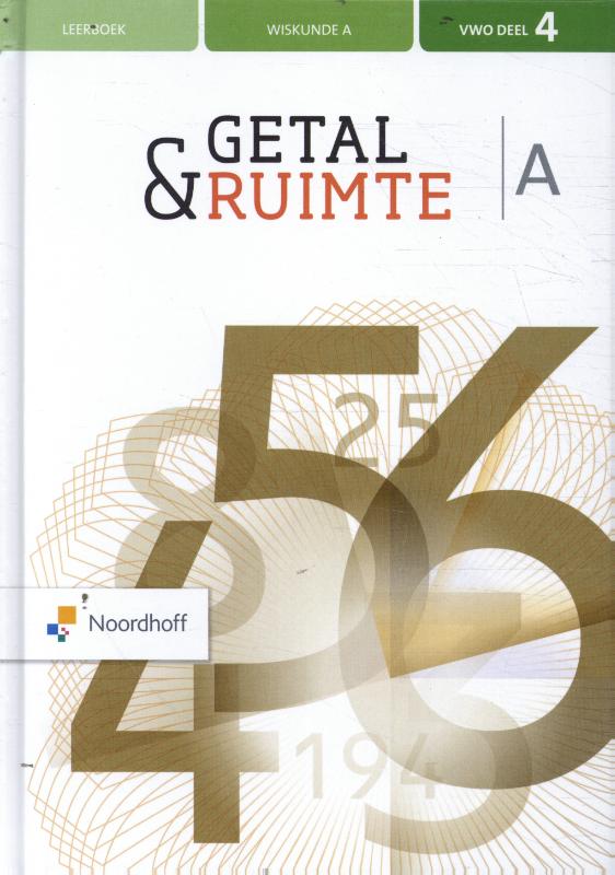 vwo A / Getal & Ruimte / leerboek 4