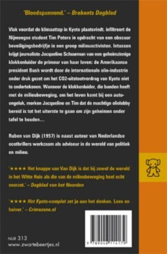 Het Kyoto-complot / Zwarte beertjes / 3494 achterkant