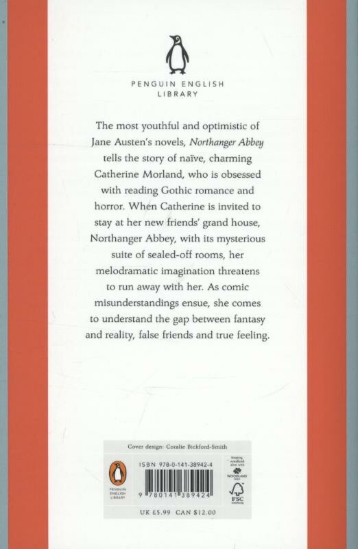 Northanger Abbey / The Penguin English Library achterkant