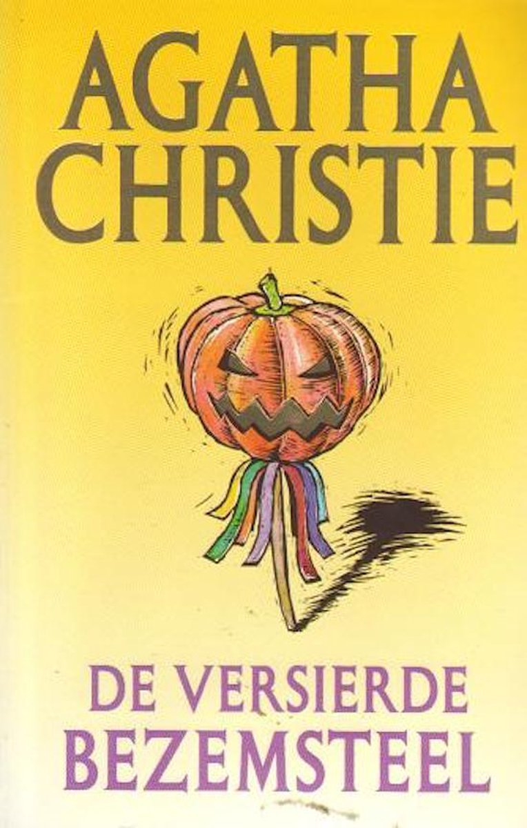 Agatha Christie Versierde Bezemsteel / Poirot