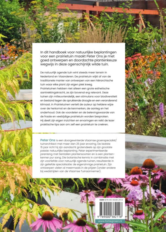 Prairietuinen achterkant